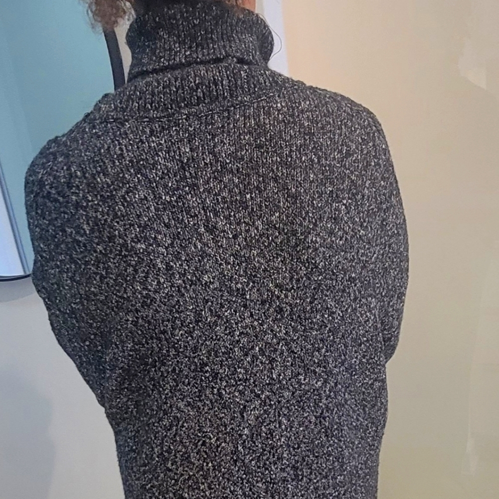 H&M Grey Midi Sweater Dress